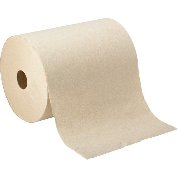 Paper Towel Rolls, Dispenser, 8" & 10"x800', Bulk, 6 rolls per case