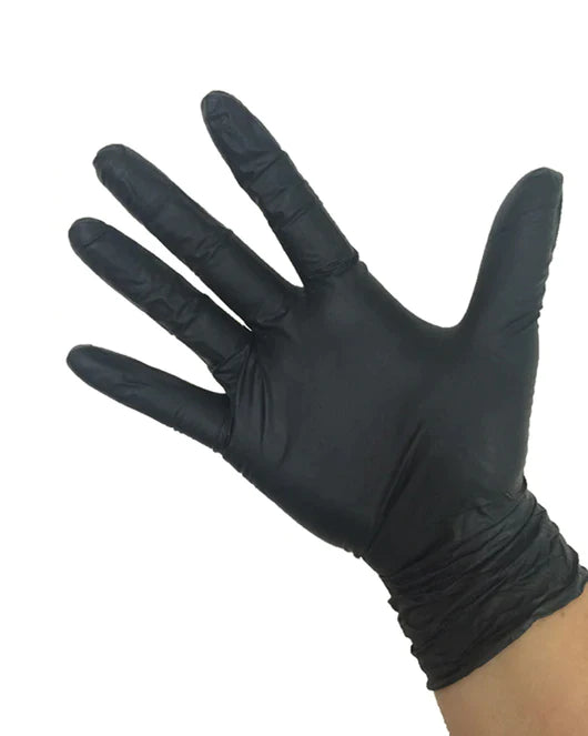Gloves, Black Nitrile